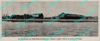 Danzig Ostsee U Boote Hafen Zerstörung Kaiserliche Marine Flotte