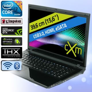 Gaming Notebook CXM Spectra Intel Core i3 3120M 2x2.5GHz 4GB 1600