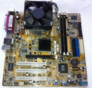 ASUS P5S800 VM/S Mainboard + 3.0 Ghz P4 + Kühler/Lüfter