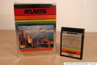 Atari 2600 Konsole mit OVP & Spiele #K82 770005010228