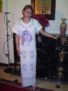 Cleopatra Pharao Kostüm Damen Kaftan Faschingskostüm