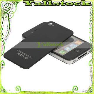 New Back Cover Housing Assembly Glass for iPhone 4 4G Black