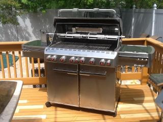 New 2012 Weber S 670 Summit 7470001 Natural Gas Stainless Steel Grill