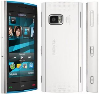 Nokia X6 00 16GB   Schwarz / Rot Smartphone *w.Neu*