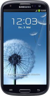 Samsung Galaxy S3/S III LTE Smartphone   GT I9305 (schwarz/16GB) GT