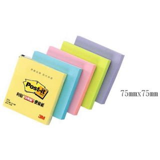 New 3M 654 4A Beautiful Color Sticky Recycled Post it Note