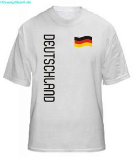 Shirt Deutschland FanShirt EM WM Fußball NEU S M L XL XXL XXXL