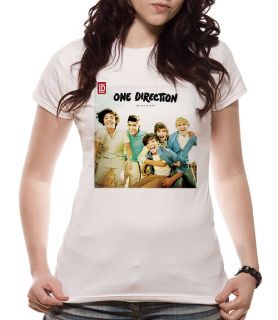 ONE DIRECTION Up all Night T Shirt Womens Girls Skinny S M L XL