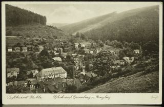 Luftkurort Ruhla,Thür.,Bermberg u.Ringberg,alte Stengel Ansichtskarte