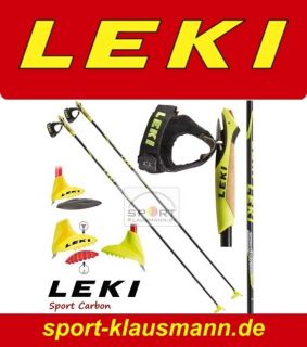 Leki Sport Carbon   Langlaufstöcke Modell 2011/2012