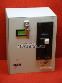 Münzzeitzähler NZR 0215 Münzautomat mit elektronischem Münzprüfer