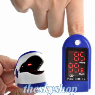 Fingerpulsoxymeter Fingerpulsoximeter SPO2 LED Pulsoxymeter