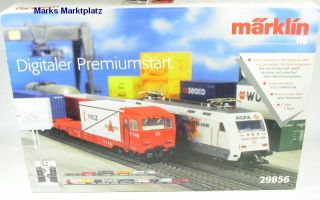 H0 Premium Digital Startset m. 2 Güterzügen Märklin 29856 NEU OVP