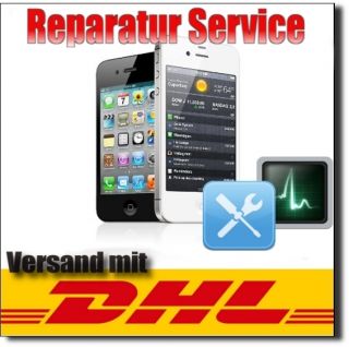 iPhone 4 & 4S Display Glas Reparatur Glasbruch LCD Touch Touchscreen