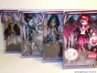 Monster High Mega Monsterparty Frankie Stein Cleo Clawdeen Wolf