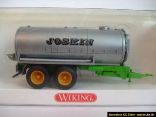 Wiking 38240 Joskin Vakuumfasswagen 187 H0