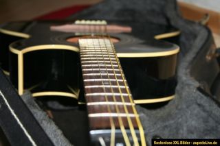 Gibson Epiphone PR5E/B Gitarre halbakustische Gitarre mit Koffer