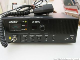 CB Funkgerät XF 2500 – Hersteller Stabo, 1981