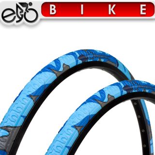 2x Sweetskinz Nightwing Fahrrad Reifen 28 x 1,4 37 622 blau camo