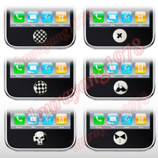 HOME BUTTON STICKER for IPHONE 4 3GS 3G IPOD TOUCH IPAD