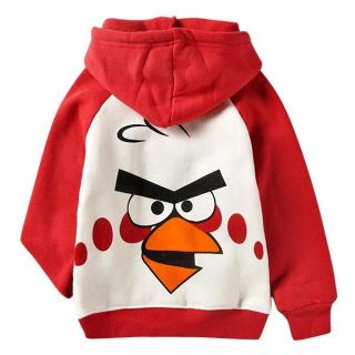 Kinder Jungen Mädchen Angry Birds Kapuzen Pullover SweatShirt Hoodie