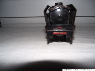Spur 0 Lokomotive Lok mit funktionierendem Uhrwerkantrieb Karl Bub