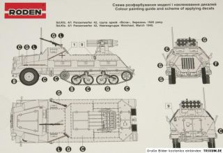 Roden 712  Sd.Kfz. 4/1 Panzerwerfer 42   172 Plastikkit