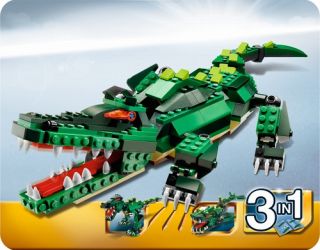 LEGO Creator Krokodil 3in1 Set Nr.5868 Neu
