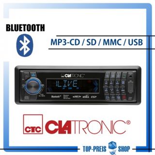 Autoradio Bluetooth CD//USB/SD+MMC Clatronic AR820BT