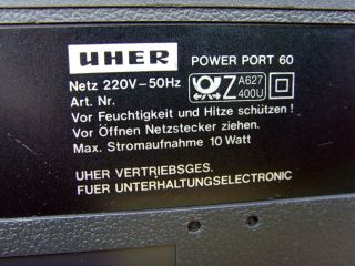 Uher Power Port 60 Radiorecorder Ghettoblaster Boombox