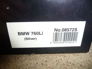 BMW 760Li LONG VERSION E66 7er 760 SILVER 118 KYOSHO VERY RARE