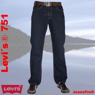 Levis ® 751 Standard BLUE BLACK Herren Jeans Hose 7510254 Hosen