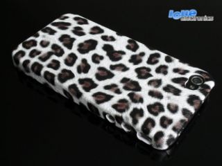 iPhone 4 LEOPARD Cover Tasche Hülle Schutzhülle + Folie