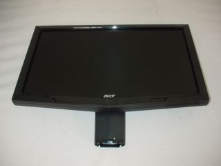 Acer G195HQV bd 46cm LCD Monitor TFT Display VGA DVI 1366x768 Wisch
