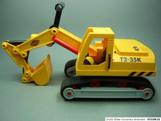 Bagger 3001 T2 35K Construct Raupenbagger Bau Playmobil