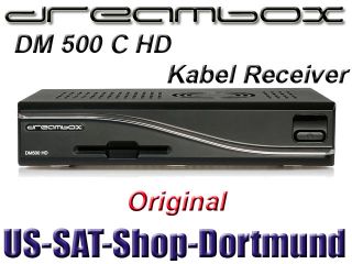 Dreambox DM 500 HD Linux Kabel Receiver Hybrid Tuner DVB T/C PVR Ready