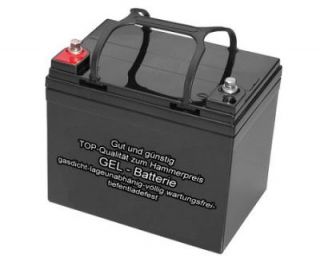 12V 38Ah Gelbatterie echte Gelbatterien Antriebsbatterie