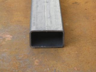 Rechteckrohr Stahl 50 x 30 x 3 mm,Vierkantrohr 500 mm
