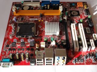 Mainboard MSI MS 7293 Ver 1 0 So 775 PCI E DDR2 mATX Fujitsu Siemens