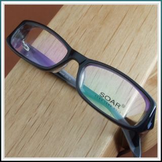 Neues design schwarz PLASTIK Brillengestell A791