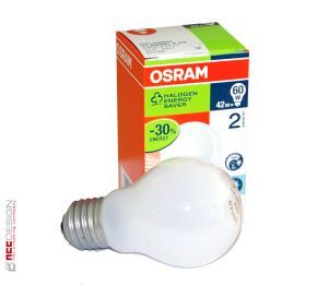 OSRAM Glühbirne 42W / 60W MATT E27 Glühlampe Energiesparlampe Eco