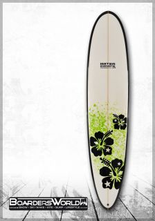 Water Colors SURFBOARD WELLENREITER MINI MALIBU 8.3 white green