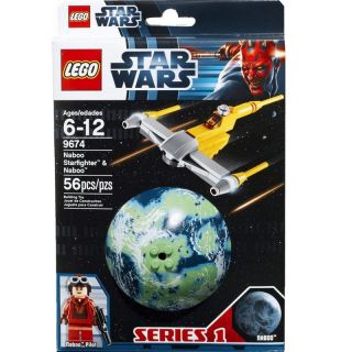LEGO Star Wars 9674 Planets Series / Serie 1 Naboo Starfighter