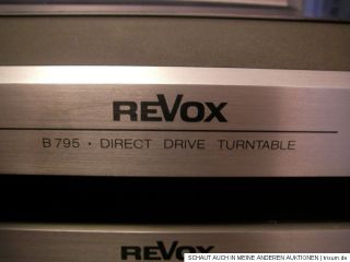 REVOX KOMPLETT ANLAGE HiFi System B795 B77 B750 MK II B760 B710