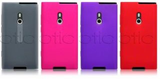 Carcasa de Silicona para Nokia Lumia 800 color Rosa Fucsia Pink