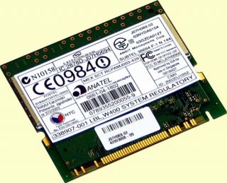 HP Mini PCI WLAN Karte, NC4000, NC6000, NC8000 802.11A/B/G