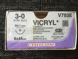 Ethicon Vicryl V793E   Nahtmaterial   NEU   OVP