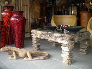Tisch Holz Treibholz TEAK Unikat @ Bali DESIGN Kunst 
