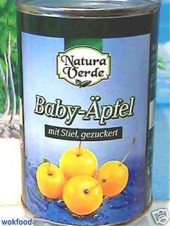 BABY ÄPFEL   (Kirschäpfel) 425g. Dose Babyäpfel