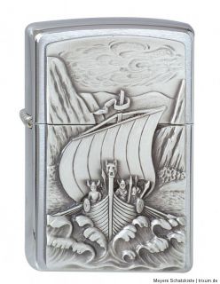 Original ZIPPO VIKING COLLECTION limited set in wooden collectible Box